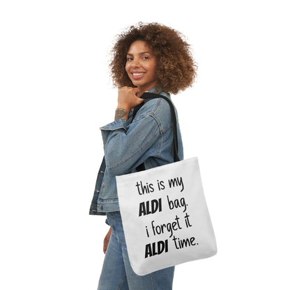 Aldi Canvas Tote Bag, 5-Color Straps