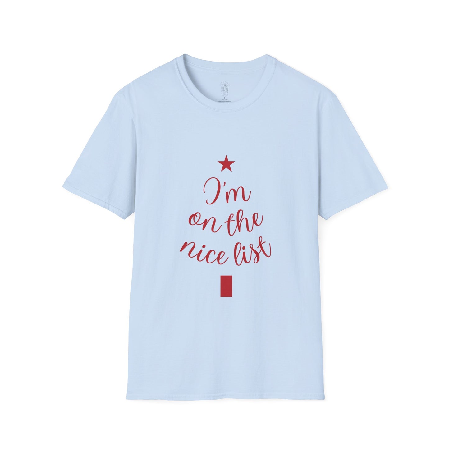 Christmas Santa Unisex T-Shirt - I am on the nice list