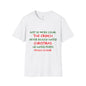 Grinch Hated People Funny Softstyle T-Shirt