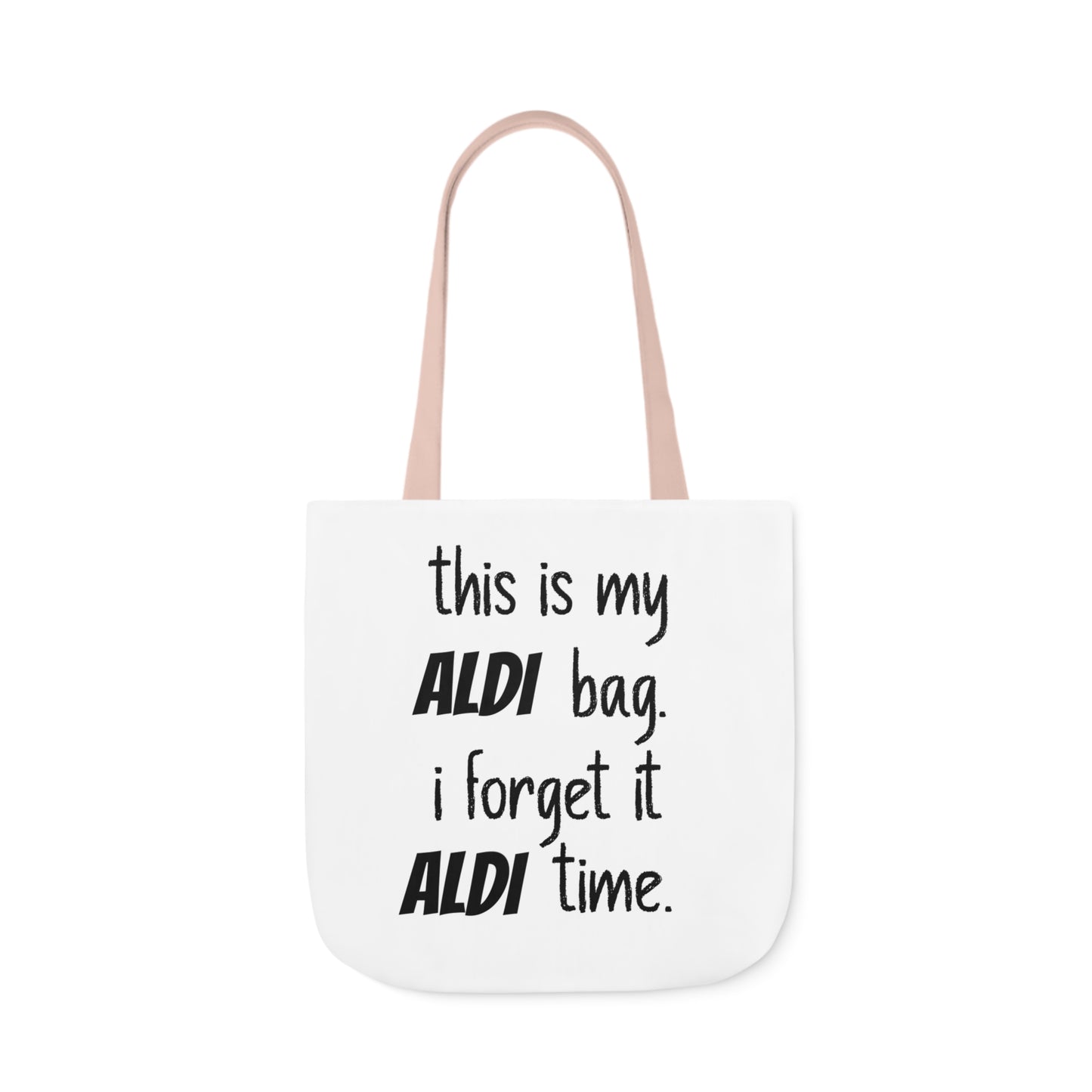 Aldi Canvas Tote Bag, 5-Color Straps