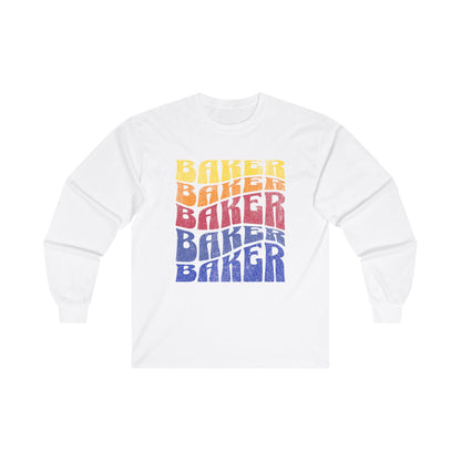 Ombré Baker Long Sleeve Tee