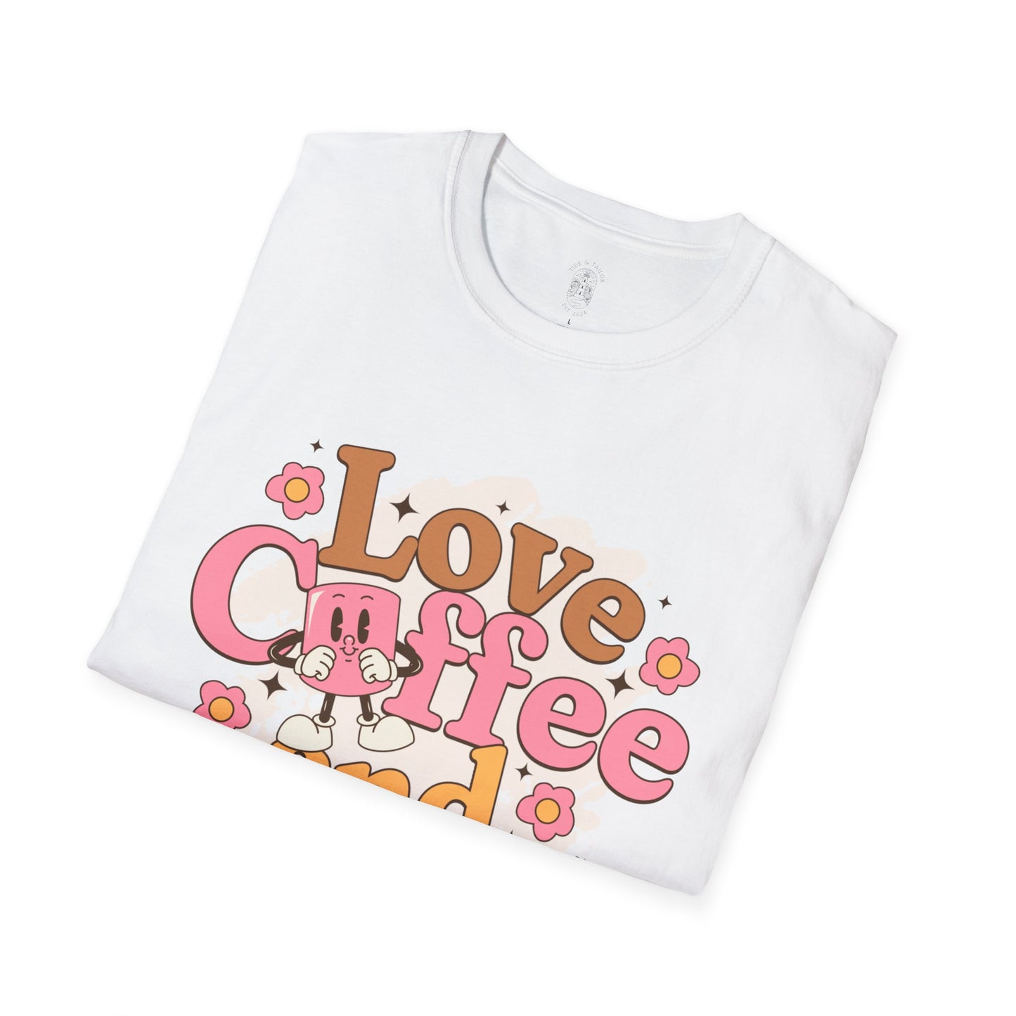 Love, Coffee, and Dogs Softstyle T-Shirt