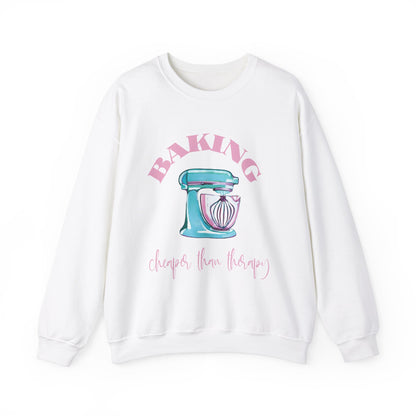 Baking Therapy Crewneck Sweatshirt