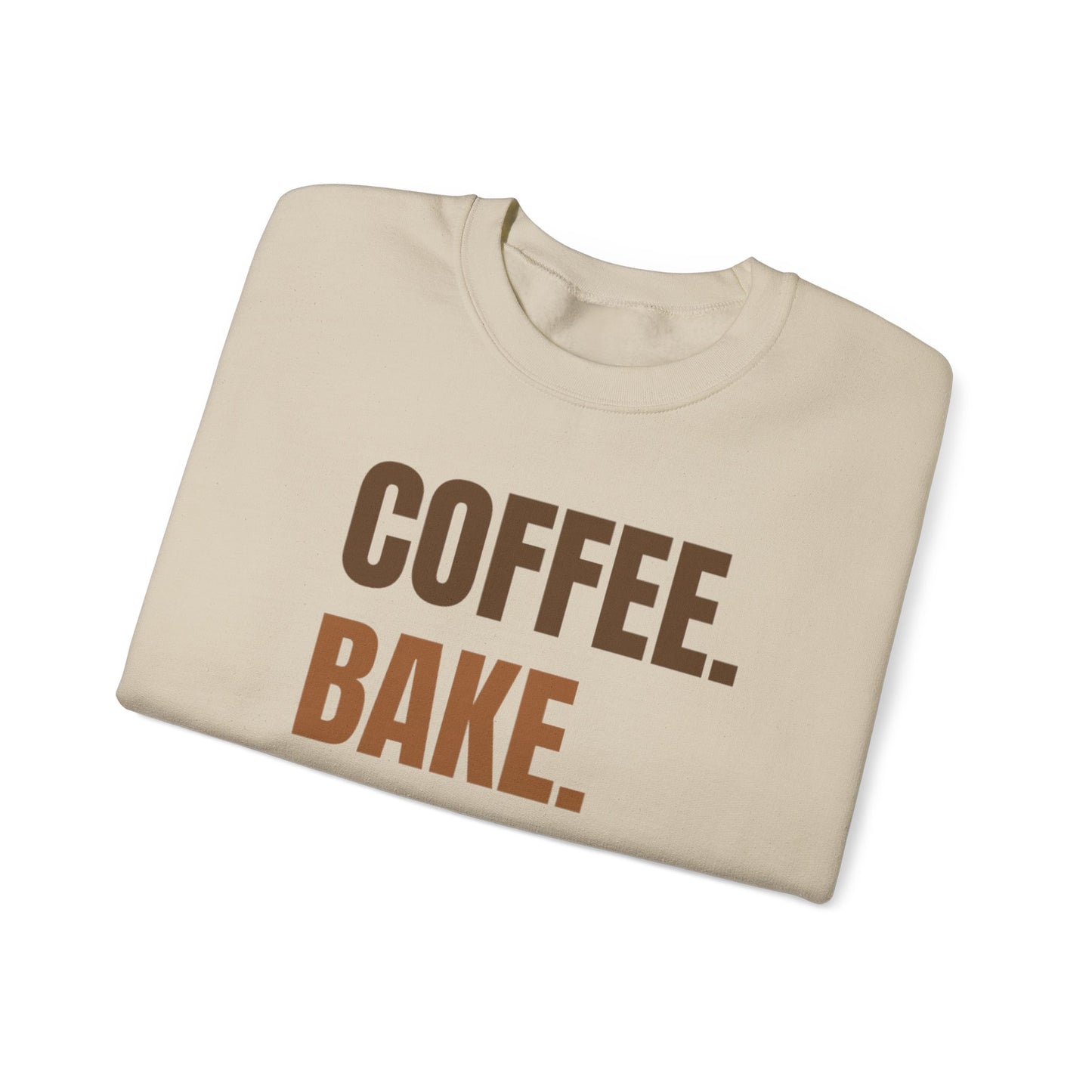 Coffee Bake Sleep Repeat Crewneck Sweatshirt