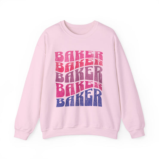 Ombré Baker (Pink) Crewneck Sweatshirt