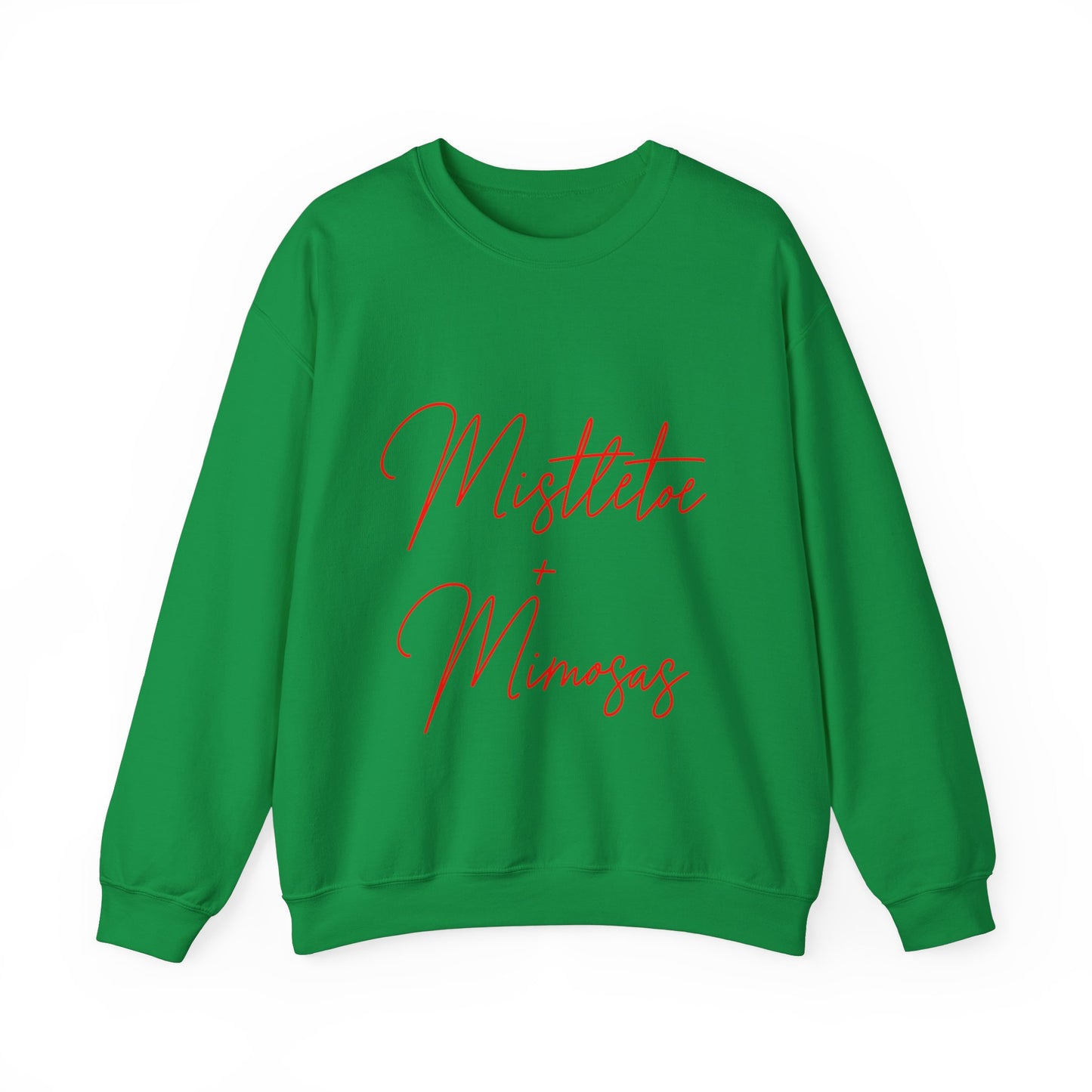 Mistletoe + Mimosas Crewneck Sweatshirt