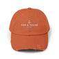 T&T Circle Distressed Cap