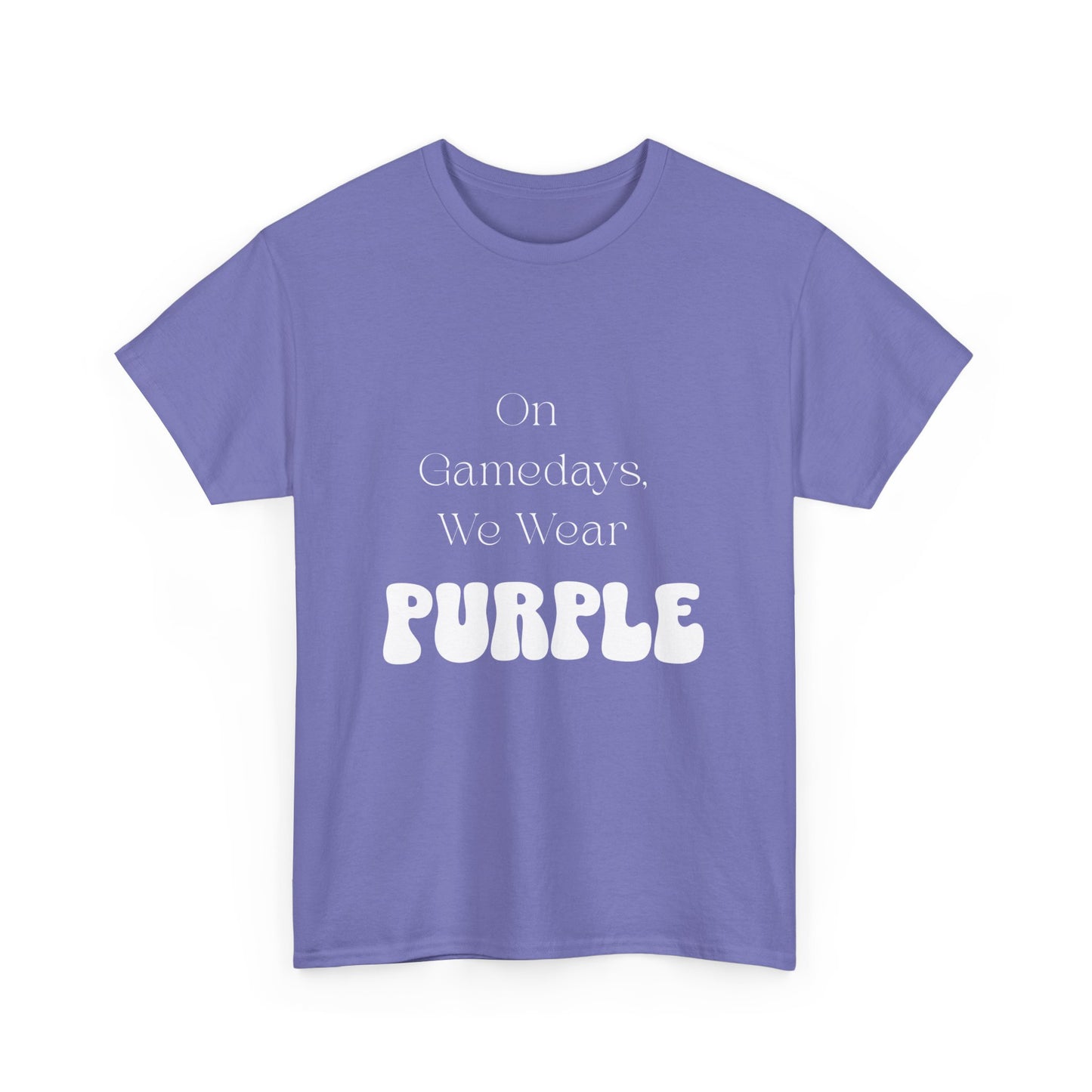 On Gamedays, We Wear Purple… Tee