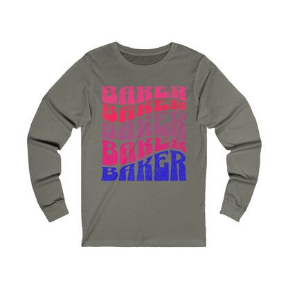 Ombré Baker (Pink) Long Sleeve Tee