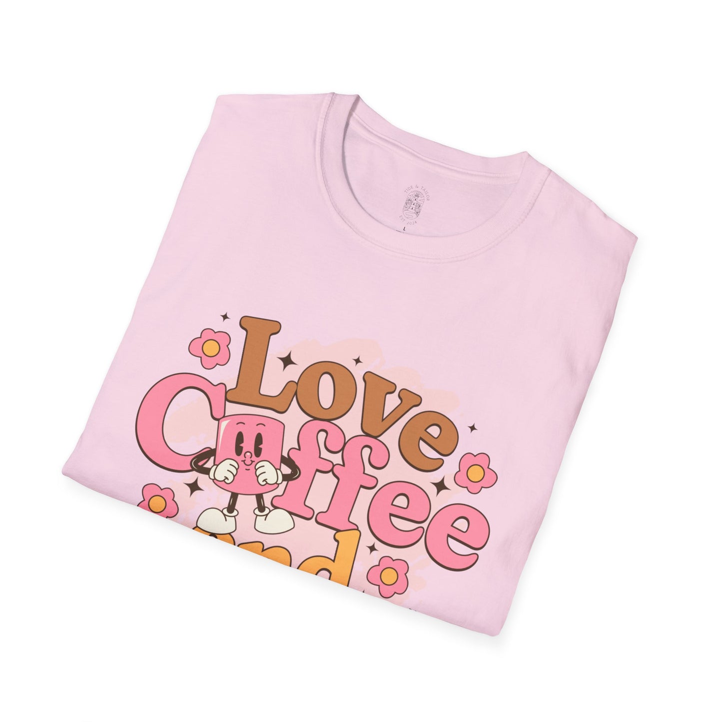 Love, Coffee, and Dogs Softstyle T-Shirt