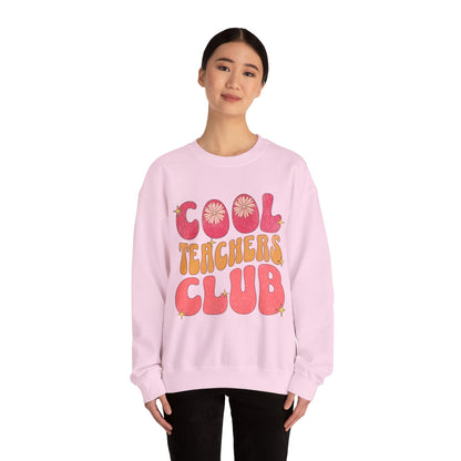 Cool Teacher Club Crewneck Sweatshirt