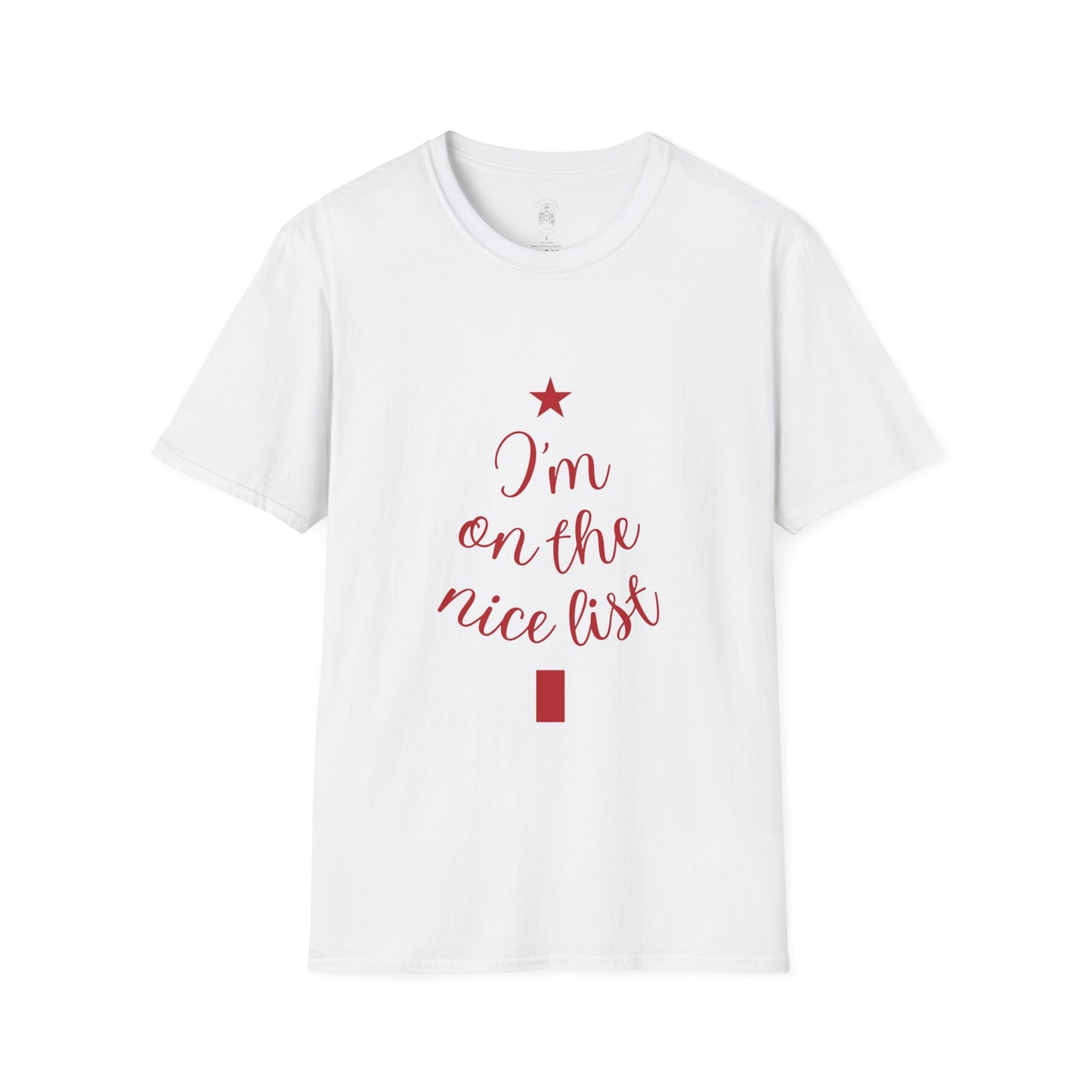 Christmas Santa Unisex T-Shirt - I am on the nice list