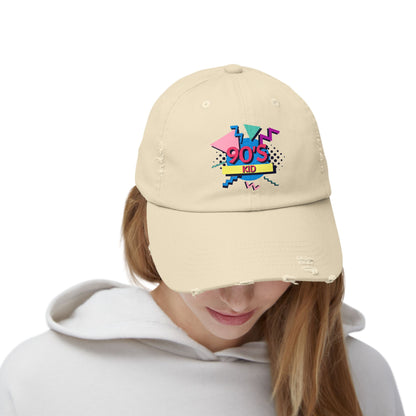 90s Kid Distressed Cap