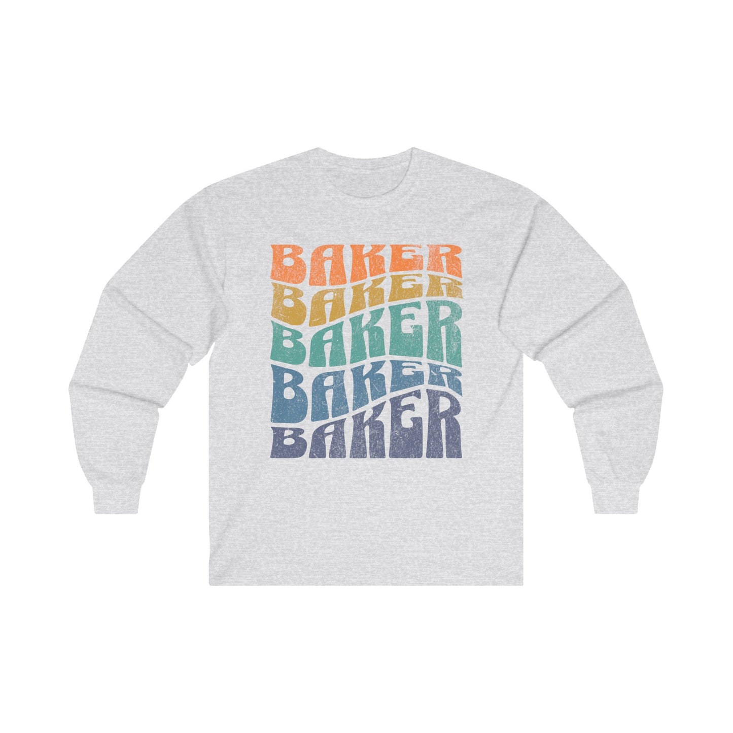 Ombré Baker (Rainbow) Long Sleeve Tee