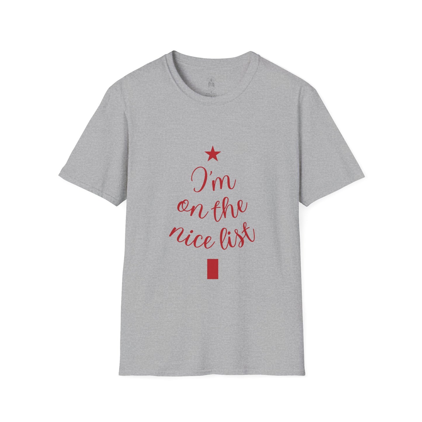 Christmas Santa Unisex T-Shirt - I am on the nice list