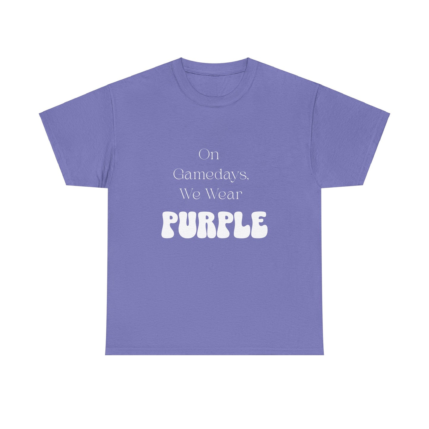 On Gamedays, We Wear Purple… Tee