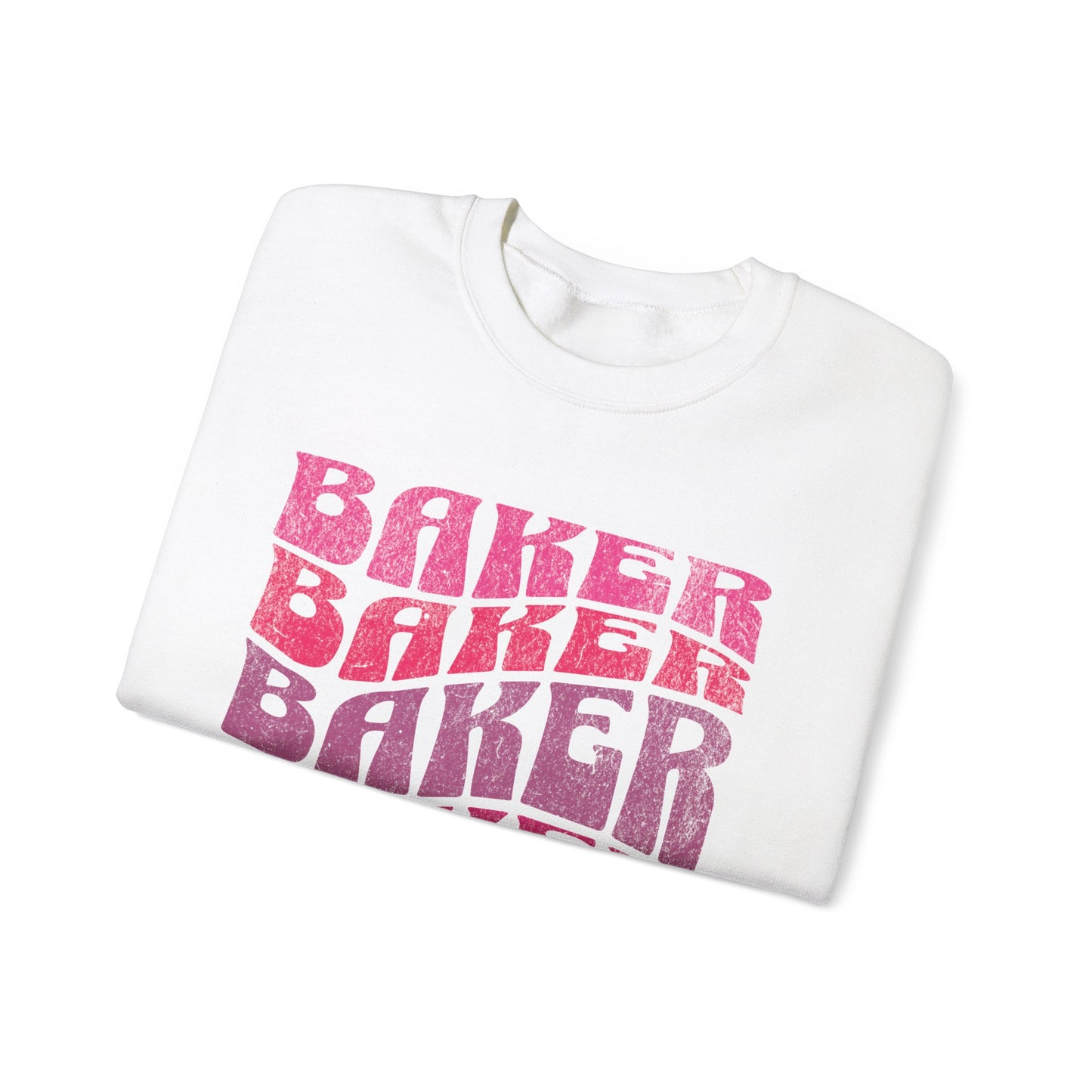 Ombré Baker (Pink) Crewneck Sweatshirt