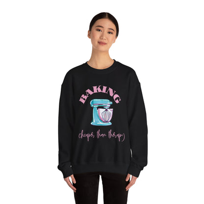 Baking Therapy Crewneck Sweatshirt