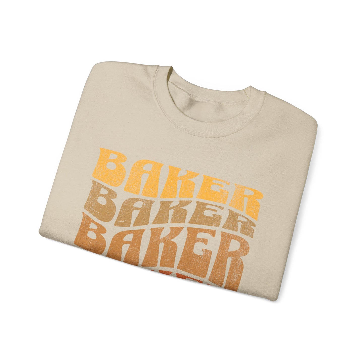 Ombré Baker (Orange) Crewneck Sweatshirt