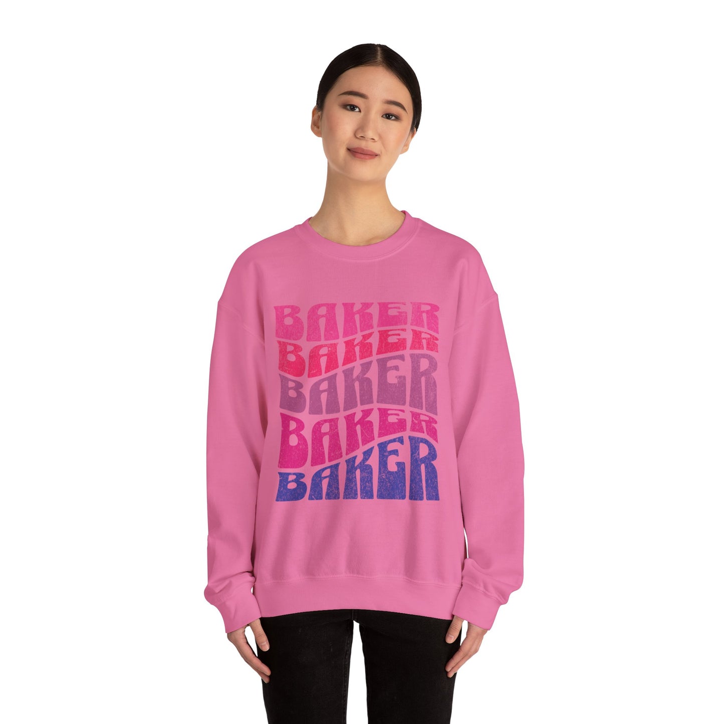 Ombré Baker (Pink) Crewneck Sweatshirt