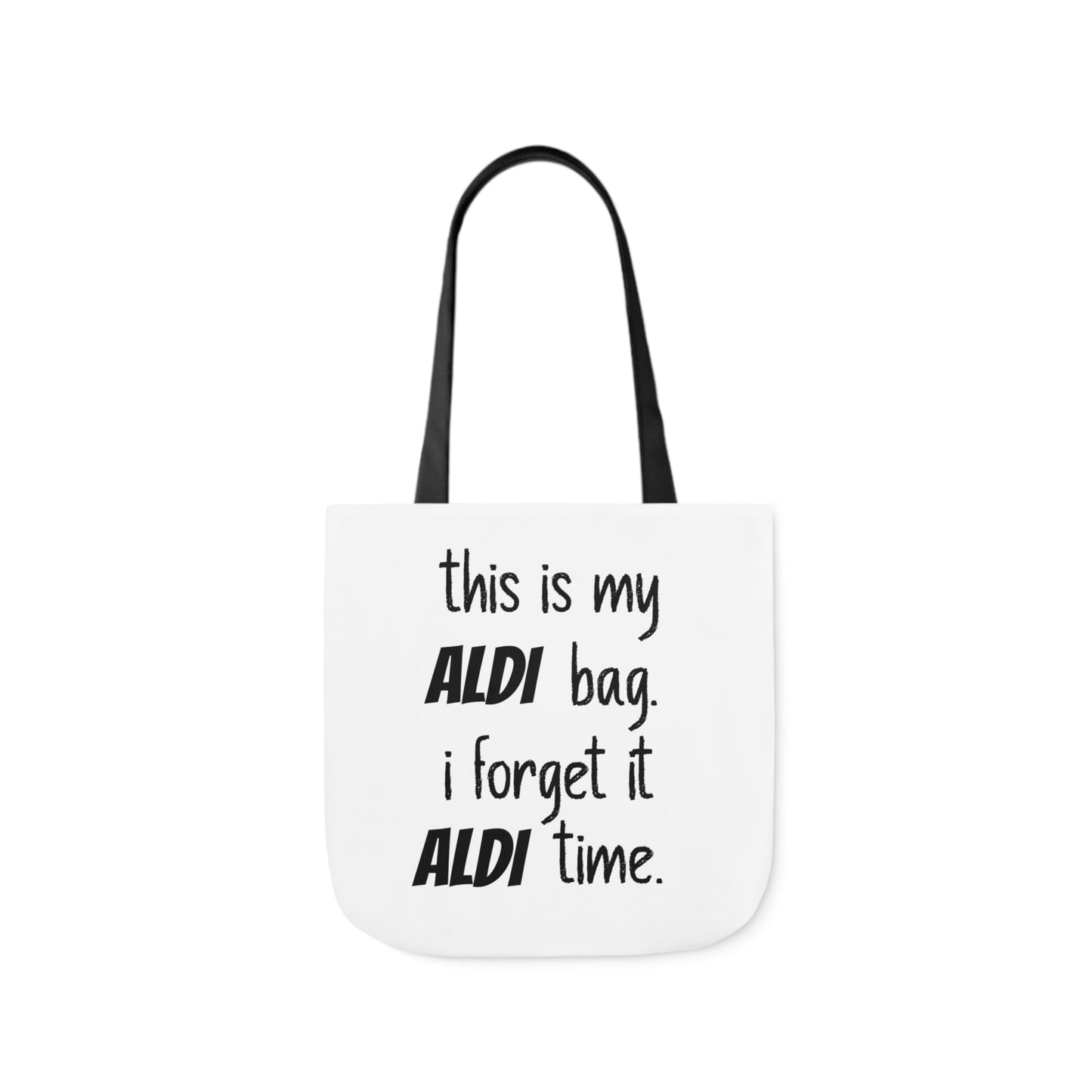 Aldi Canvas Tote Bag, 5-Color Straps