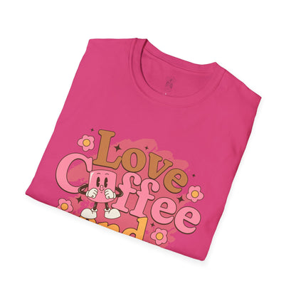 Love, Coffee, and Dogs Softstyle T-Shirt