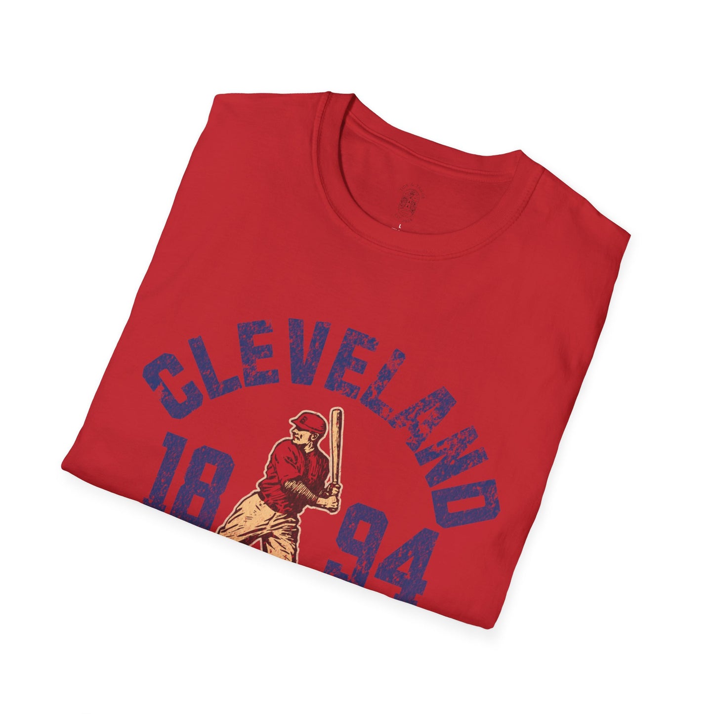 Vintage Cleveland Baseball Unisex Softstyle T-Shirt