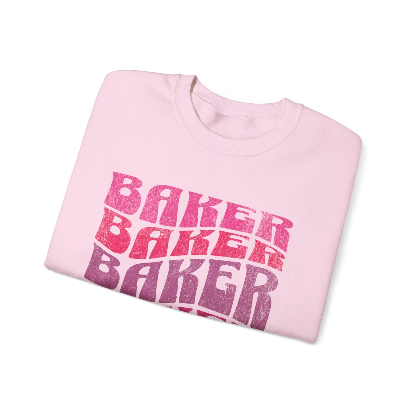 Ombré Baker (Pink) Crewneck Sweatshirt