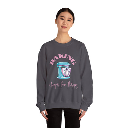 Baking Therapy Crewneck Sweatshirt