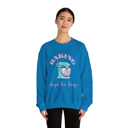 Baking Therapy Crewneck Sweatshirt