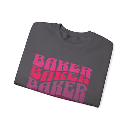 Ombré Baker (Pink) Crewneck Sweatshirt