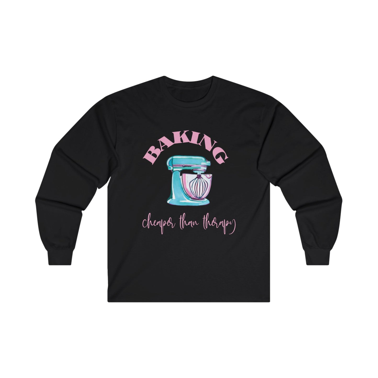 Baking Therapy Long Sleeve Tee