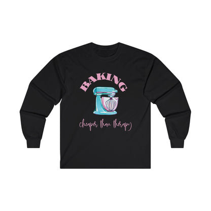 Baking Therapy Long Sleeve Tee