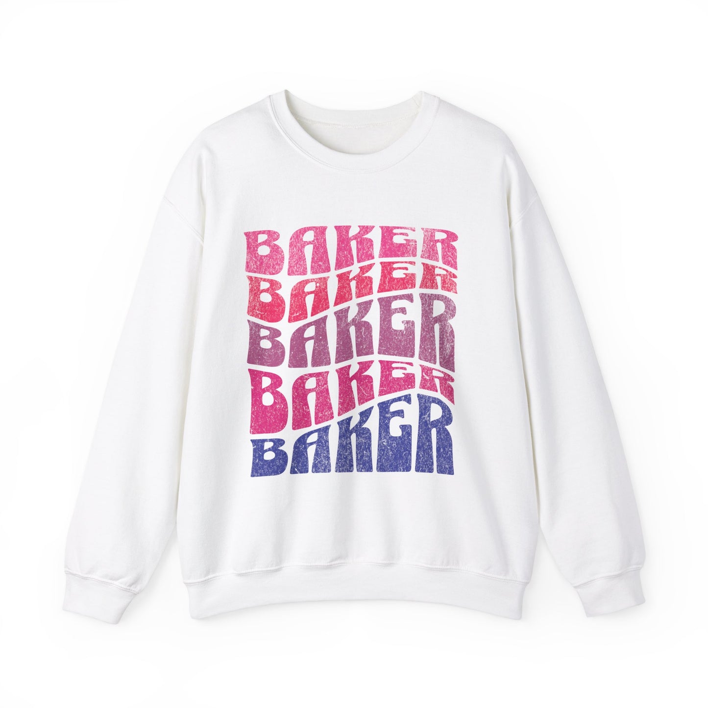 Ombré Baker (Pink) Crewneck Sweatshirt