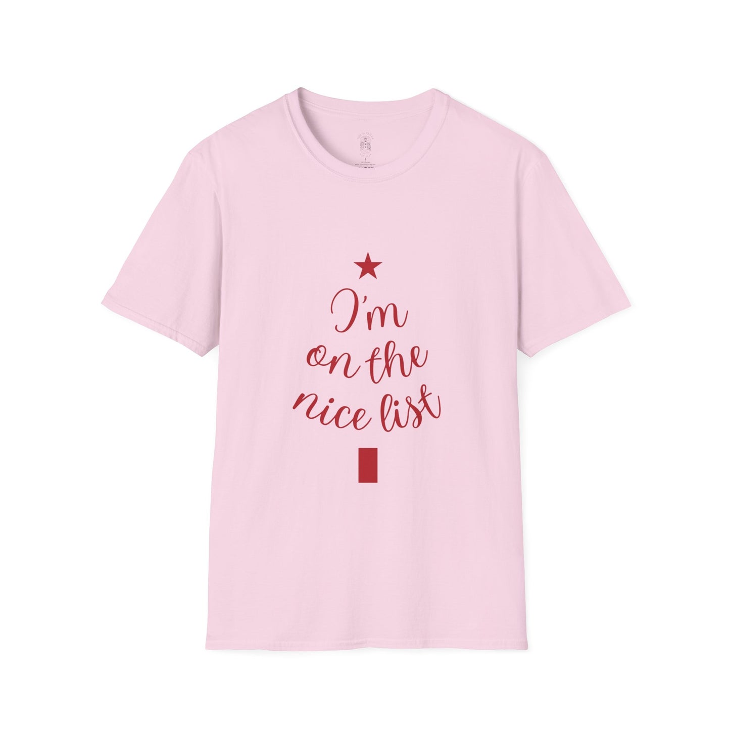 Christmas Santa Unisex T-Shirt - I am on the nice list