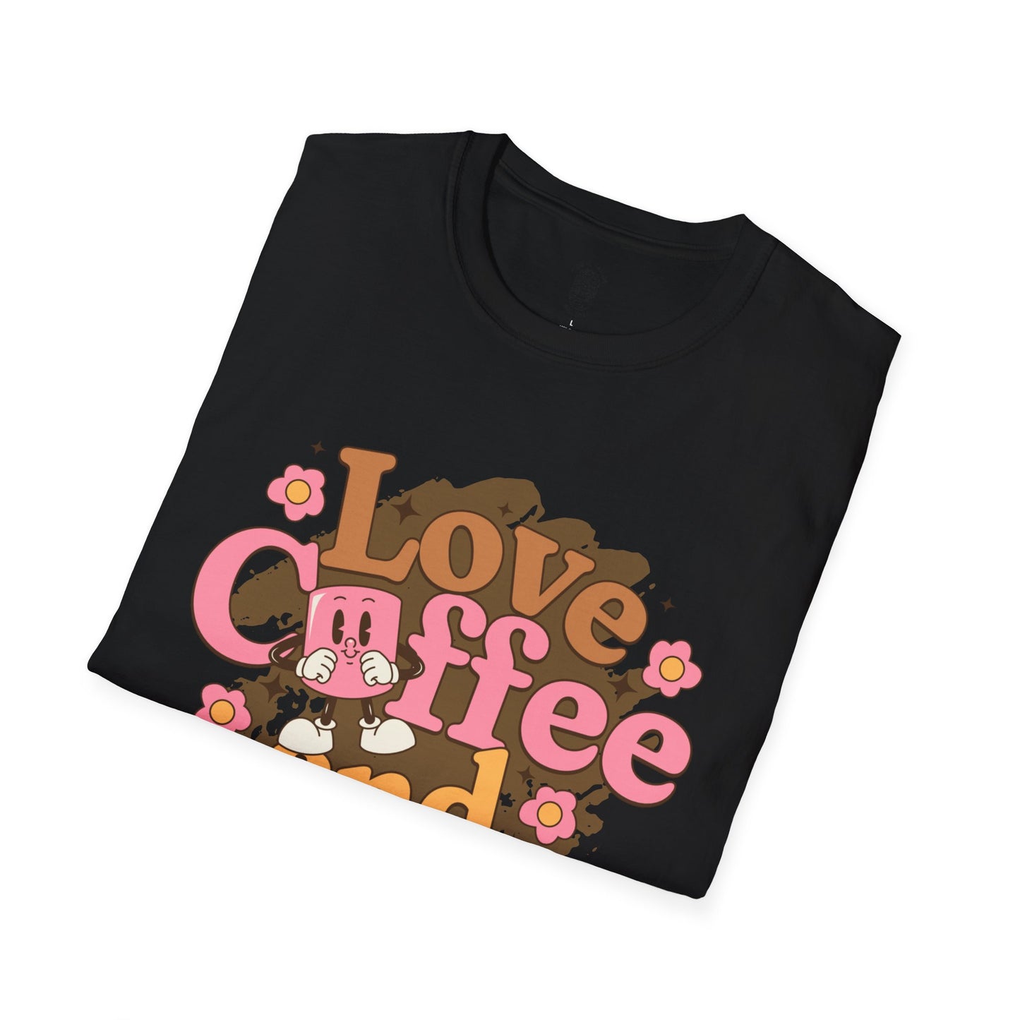 Love, Coffee, and Dogs Softstyle T-Shirt