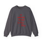 On Gamedays, We Wear Scarlet… Crewneck Sweatshirt