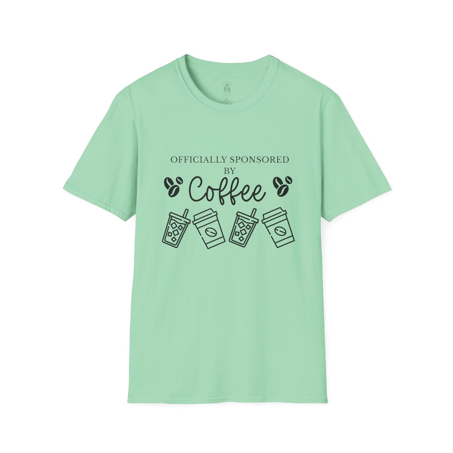 Sponsored by Coffee Softstyle T-Shirt