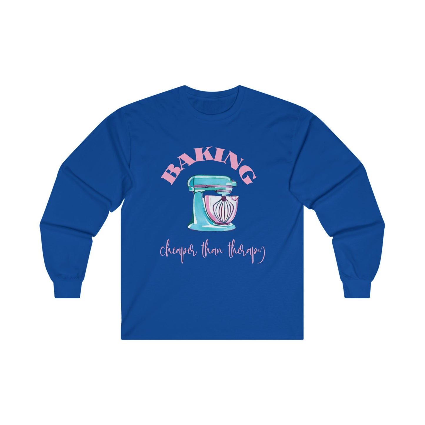 Baking Therapy Long Sleeve Tee