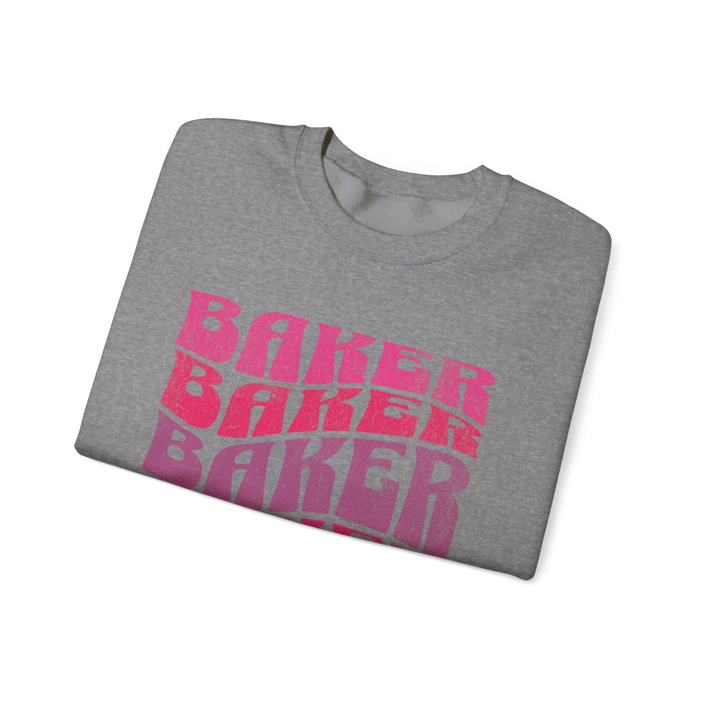 Ombré Baker (Pink) Crewneck Sweatshirt