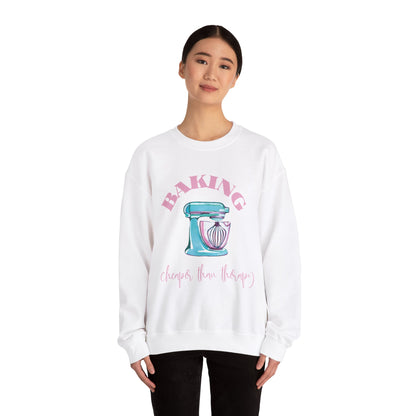 Baking Therapy Crewneck Sweatshirt