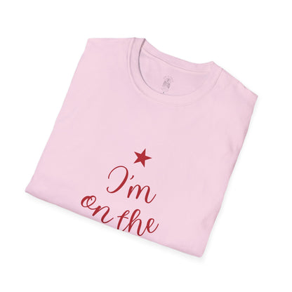 Christmas Santa Unisex T-Shirt - I am on the nice list