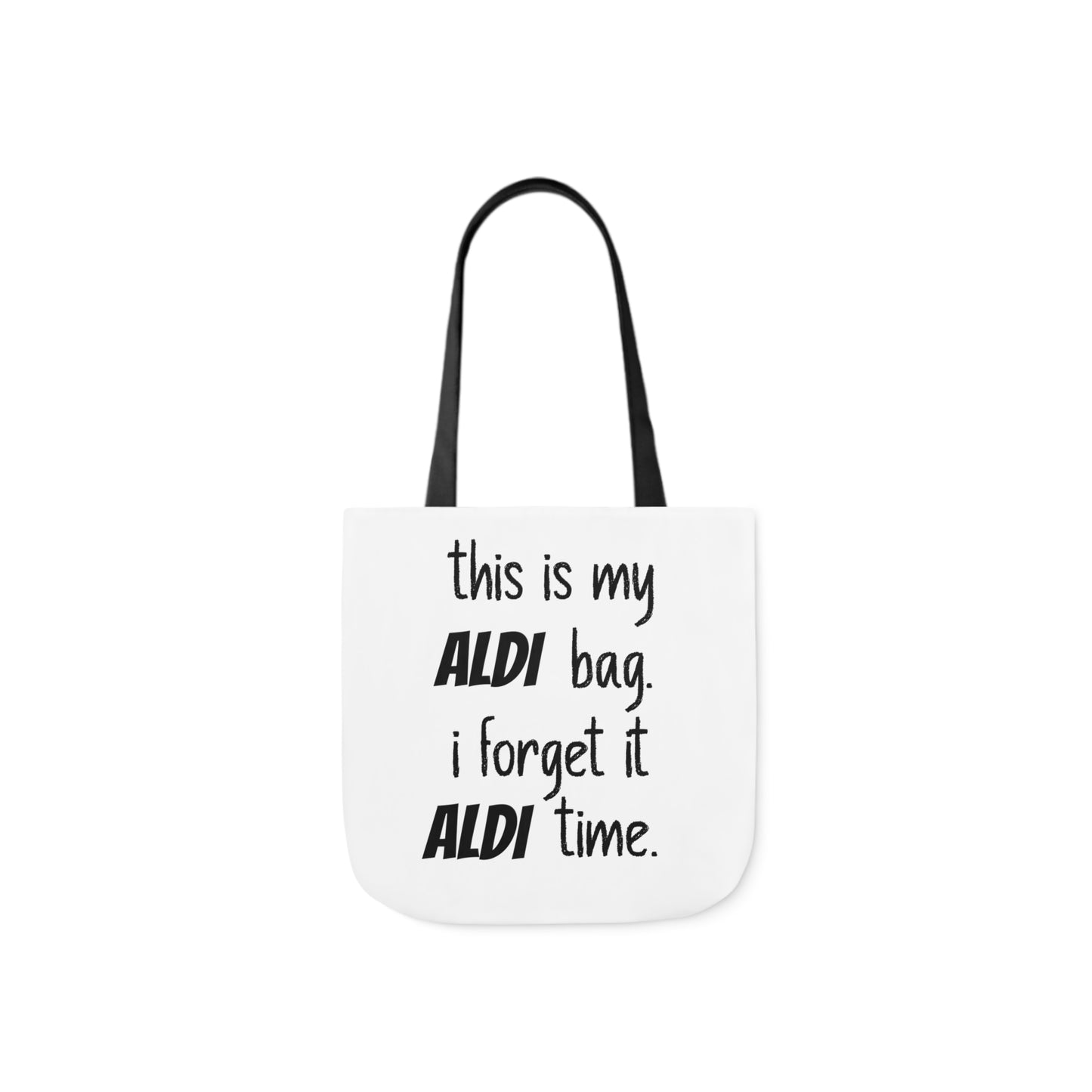 Aldi Canvas Tote Bag, 5-Color Straps