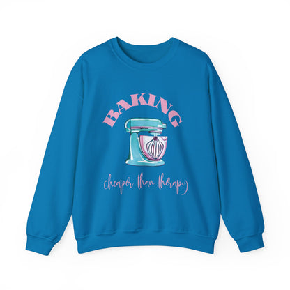 Baking Therapy Crewneck Sweatshirt