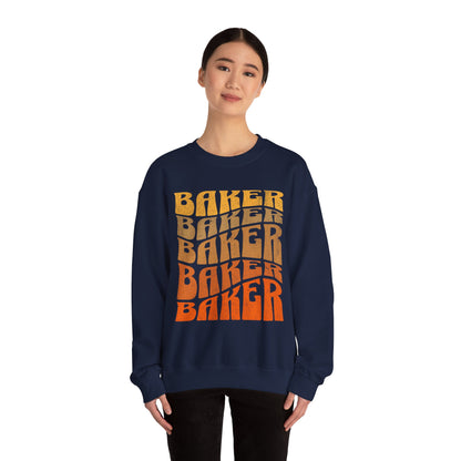 Ombré Baker (Orange) Crewneck Sweatshirt