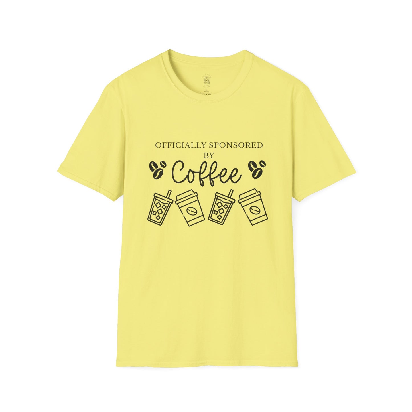 Sponsored by Coffee Softstyle T-Shirt