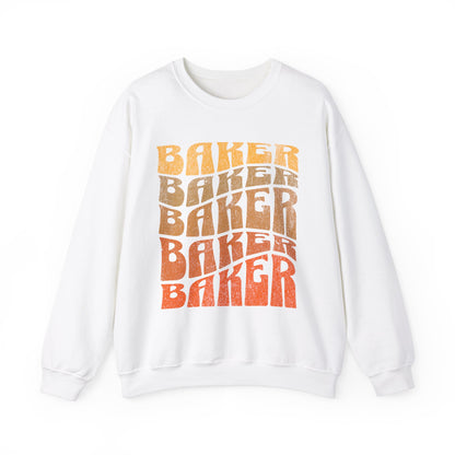 Ombré Baker (Orange) Crewneck Sweatshirt