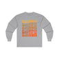 Ombré Baker (Orange) Long Sleeve Tee