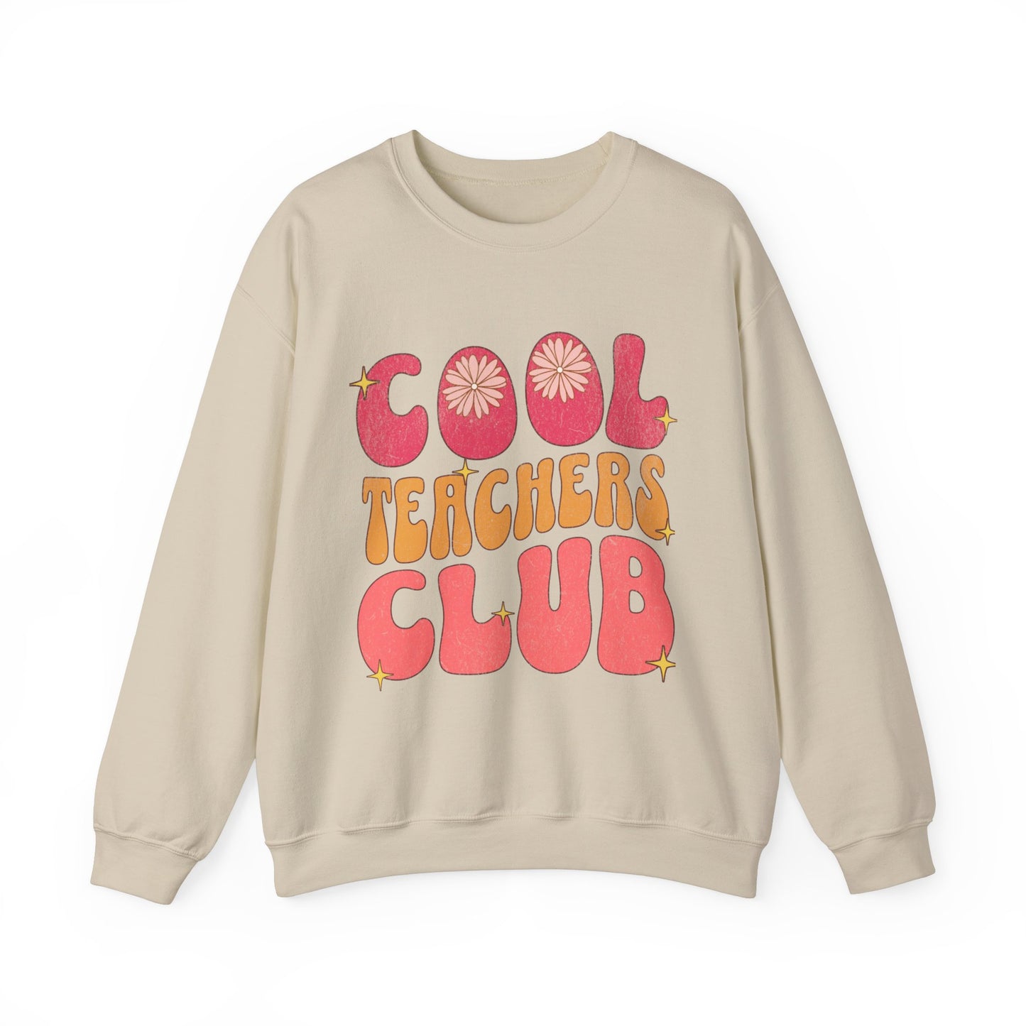 Cool Teacher Club Crewneck Sweatshirt