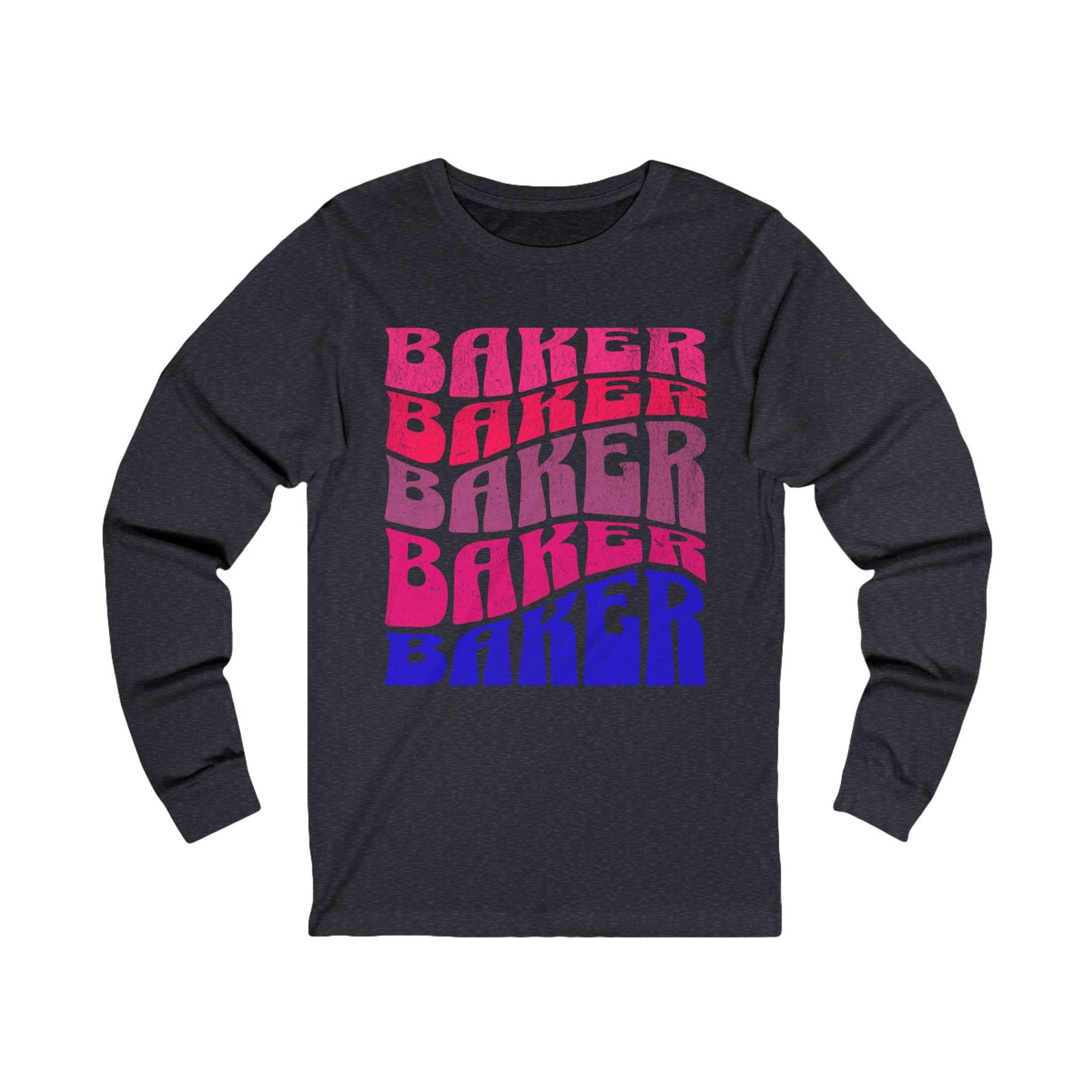 Ombré Baker (Pink) Long Sleeve Tee